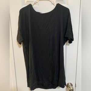 Long Open Back Luxe Tunic